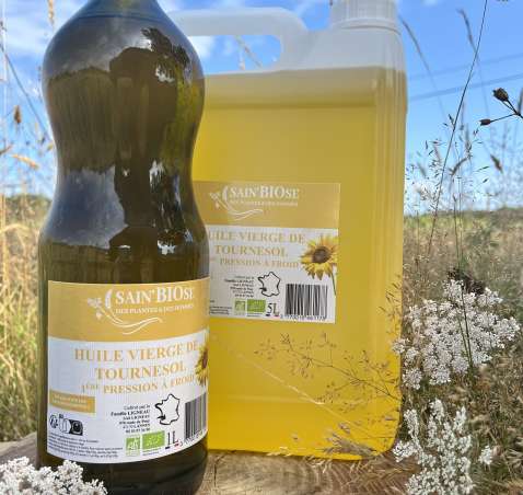 Huile Vierge de Tournesol